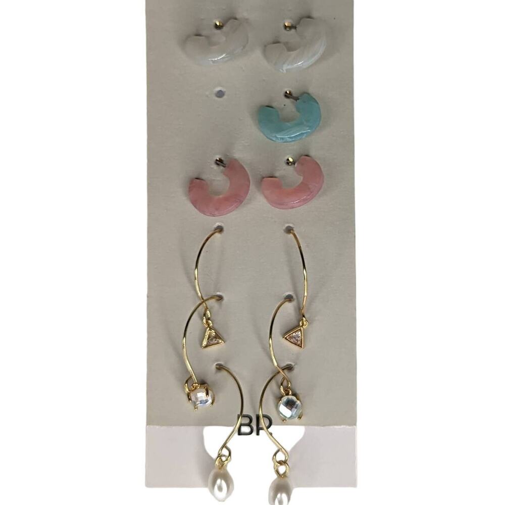 BP Earrings Set of 5 Mix and Match